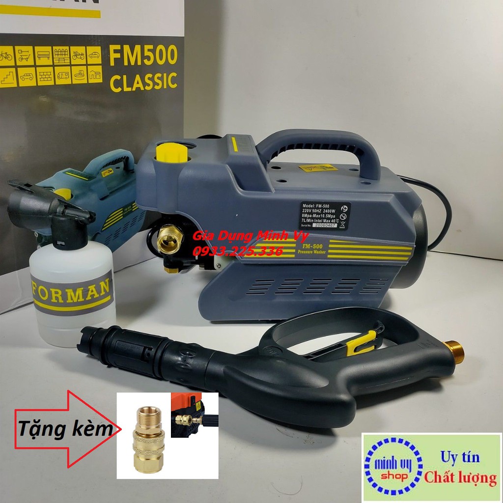 MÁY RỬA XE CHỈNH ÁP FORMAN FM-500