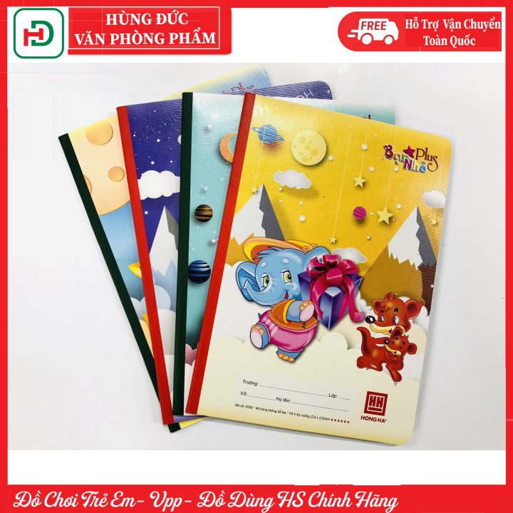 Vở 4 Ô Ly 48 Trang 0509 Hồng Hà School Bạn Nhỏ - Chất Liệu Mềm, Mịn, Hình Ảnh Ngộ Nghĩnh, mẫu mới nhất