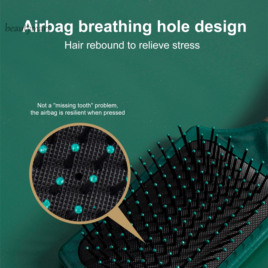 [Hàng mới về] Lược chải tóc massage da đầu có thể tái sử dụng tiện dụng