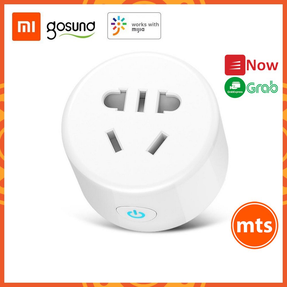 ┋✼❧Ổ cắm điện Wifi thông minh Xiaomi Gosund CP1 kết nối điều khiển qua app Mihome - Tín Shop