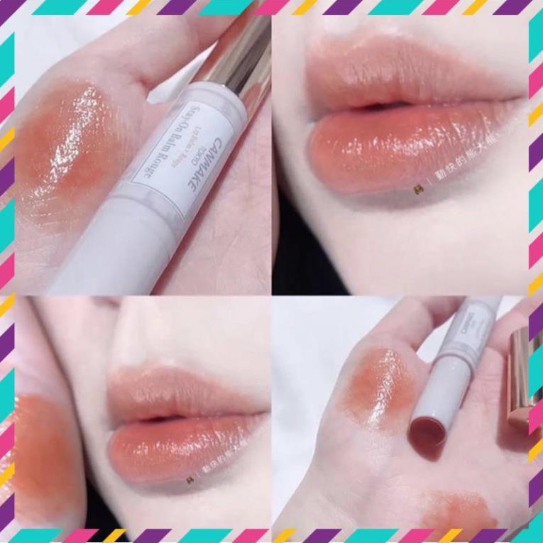 Son dưỡng có màu Canmake Stay On Rouge Balm  T04 09 16 Nhật Bản