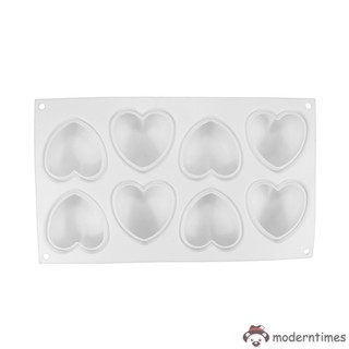 Khuôn Silicon Làm Bánh Hình Trái Tim 3d