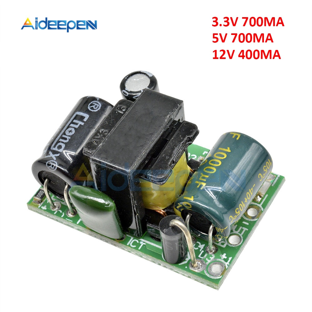 Mô Đun Giảm Áp Ac-Dc 3.3v 700ma 5v 700ma 12v 400ma 3.5w Ac 220v Sang Dc 5v