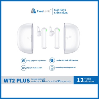 Tai Nghe Bluetooth Phiên Dịch Timekettle WT2 PLUS AI Translator Earbuds - Hàng Chính Hãng