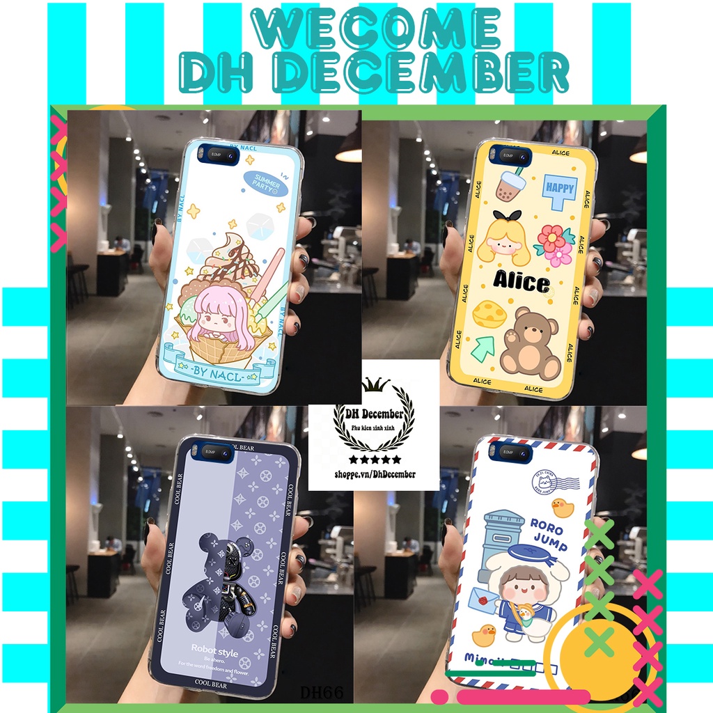 Ốp lưng dẻo Vsmart BEE in hình 3D GẤU cute be@r, soda, happy day cực hot ,thời thượng