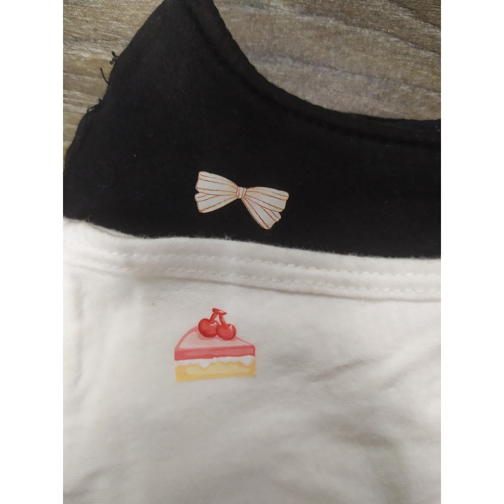 Miếng sticker patch ủi nhiệt hoạ tiết Lolita dễ thương gấu bông dâu tây ngọt ngào