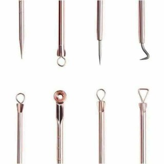 Nhíp lặn mụn sét 4 cây bằng đồng