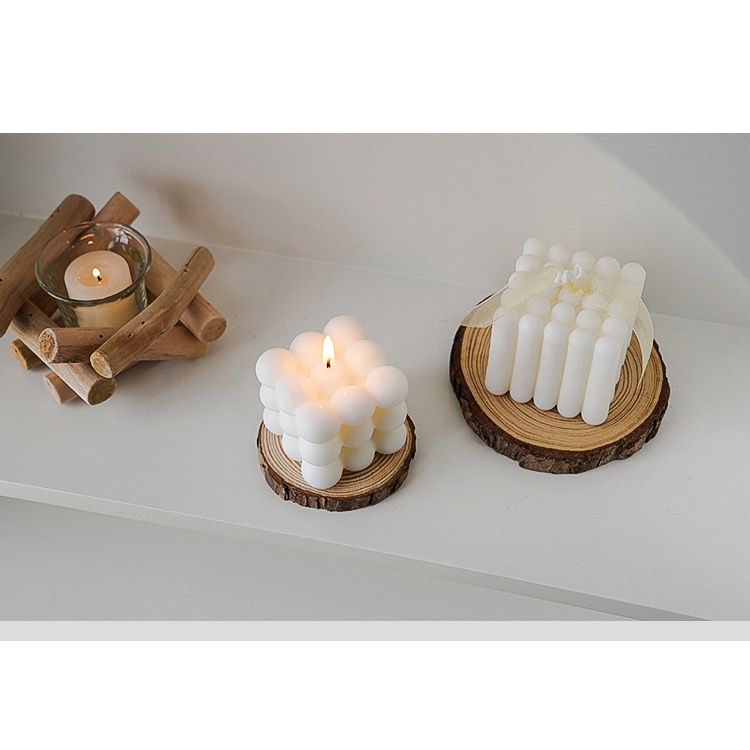 Nến thơm hình lục giác siêu đánh yêu, sang trọng dùng trang trí nhà cửa