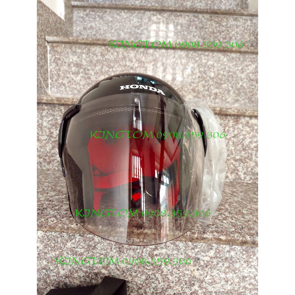 Mũ/nón bảo hiểm honda 3/4 mẫu mới - NEW hàng nhập theo xe indo - 2021