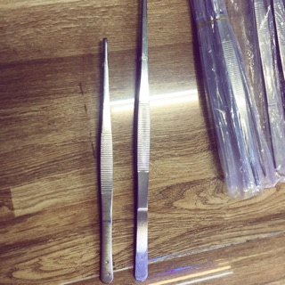 Nhíp thẳng Inox trồng cây thuỷ sinh dài 25cm