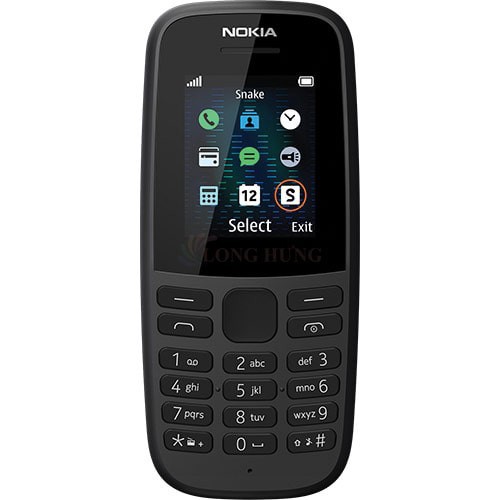 [CHÍNH HÃNG] Điện thoại Nokia 105 Single Sim hàng chuẩn giá tốt- bảo hành 12 tháng, lỗi 1 đổi 1 trong 7 ngày