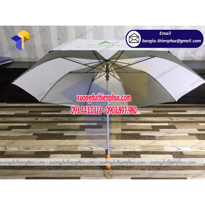 Báo giá dù che mưa cầm tay - ĐT:0903897980 - xuongduthienphuc.com
