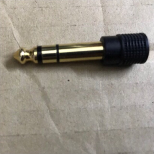 Giắc chuyển cho tai nghe 3.5mm - 6.5mm.