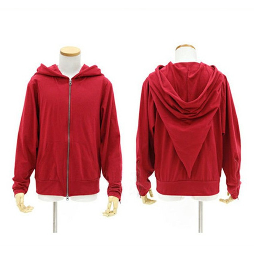 Áo khoác đen có nón trùm đầu in hình phù thủy | BigBuy360 - bigbuy360.vn