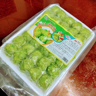 Giao HCM Chả Cá Viên Tẩm Cốm FML FOOD 500G Chiên Ăn Vặt