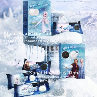 Bánh Oreo trắng đen phiên bản giới hạn Elsa Frozen Black and White