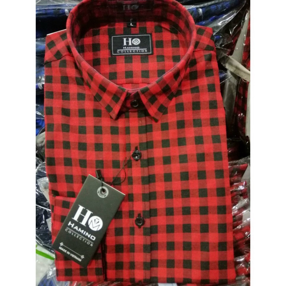 Áo Sơ Mi Nam Kẻ Caro Nam Chất Đẹp Hàng Xuất Khẩu | BigBuy360 - bigbuy360.vn