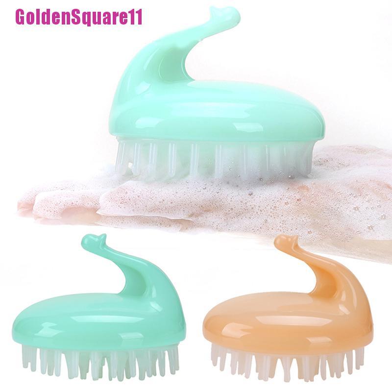 Lược Silicone Cầm Tay Mini Dùng Mát Xa Da Đầu