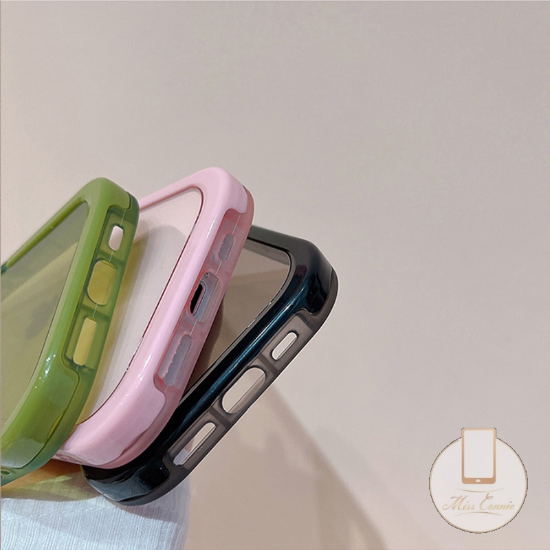 Ốp Điện Thoại TPU Mềm Chống Vỡ Màu Dạ Quang 2 Trong 1 Có Giá Đỡ Cho IPhone 11 13 12 Pro MAX 7Plus 8Plus XR X XS MAX