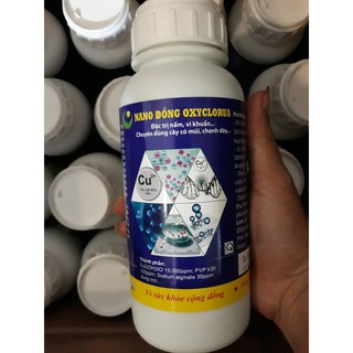 Chế phẩm trị vi khuẩn Nano-đồng oxyclorua