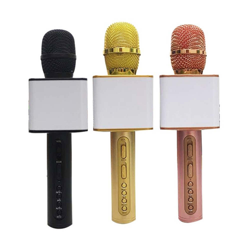 Mic hát karaoke Bluetooth SD-08 bản 2018 (Đen) -DC2527