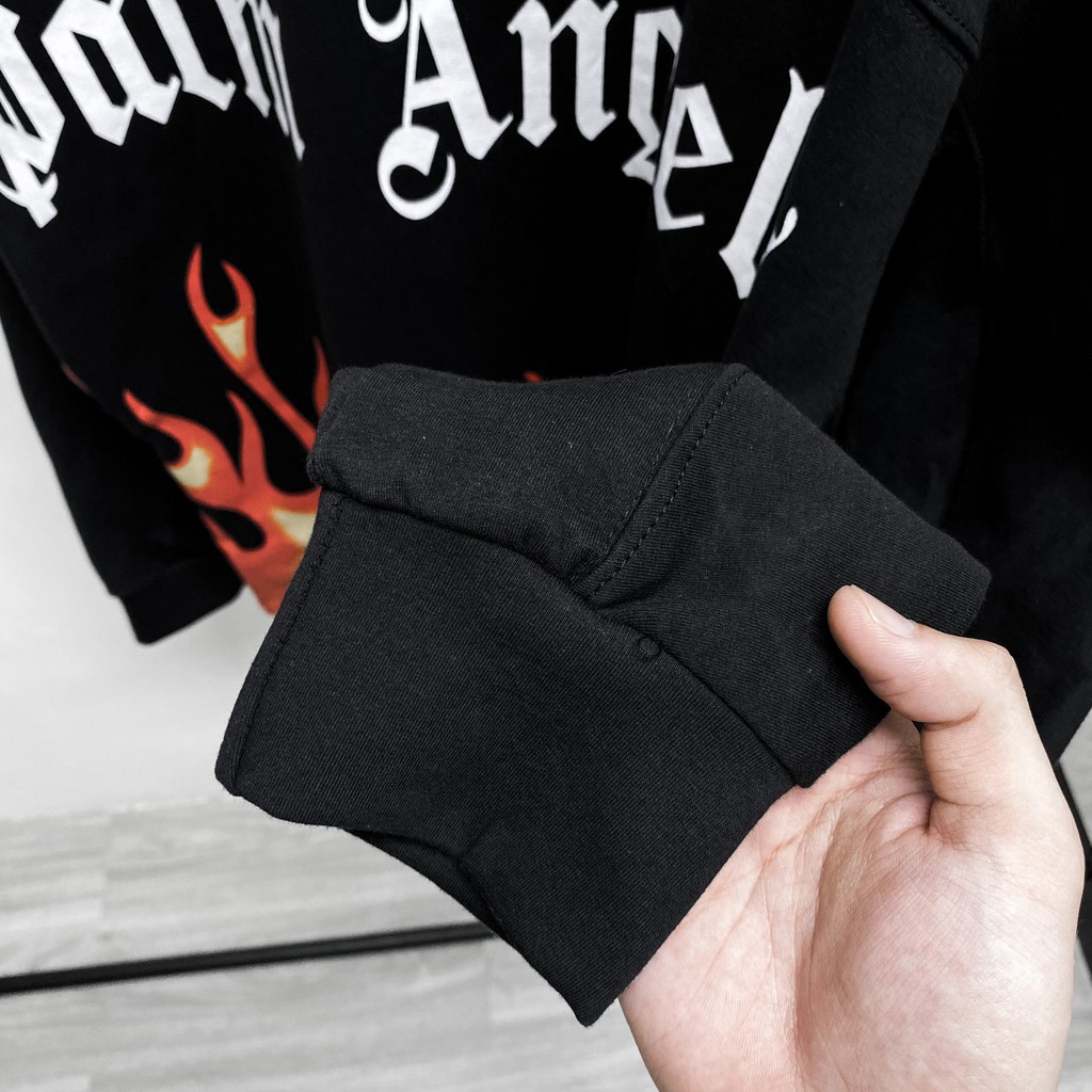 Áo Sweater Palm Angels Lửa - PALM ANGEL FIRE SWEATSHIRT