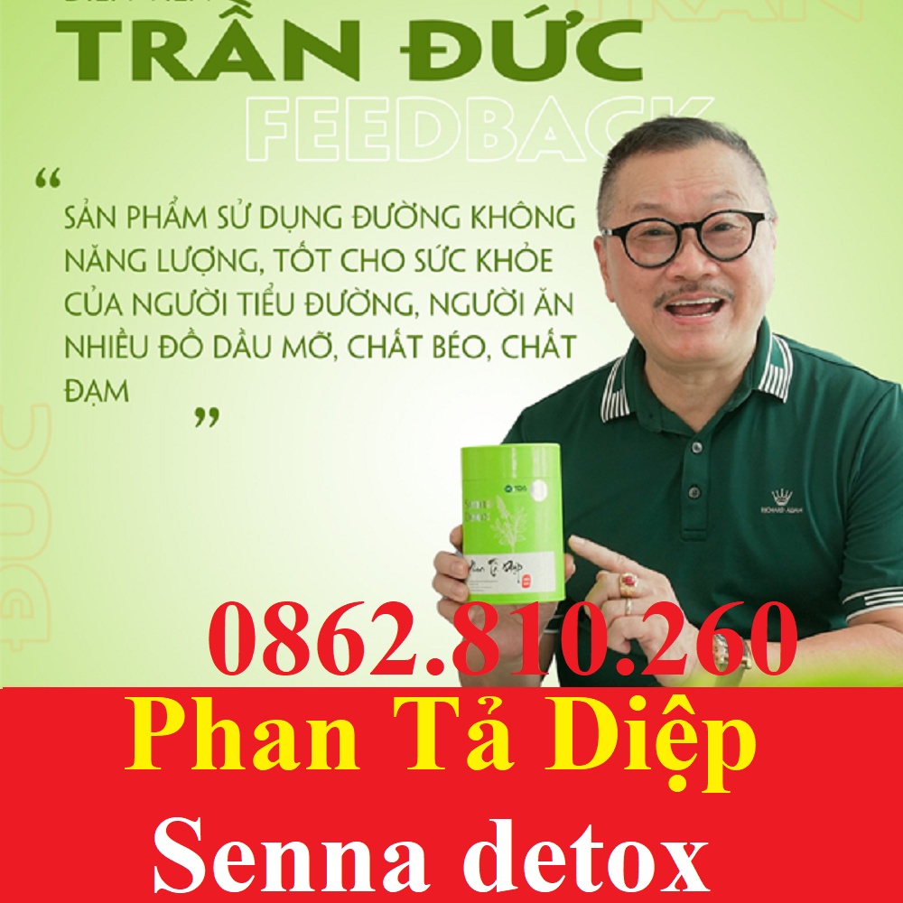 Phan Tả Diệp senna detox Thải độc ruột Dr Lacir mẫu mới 2023