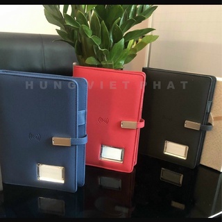 Sổ tay đa năng 💖HVP💖 khắc tên theo yêu cầu dạng sổ tay A5 có tặng kèm bút kim loại khắc tên