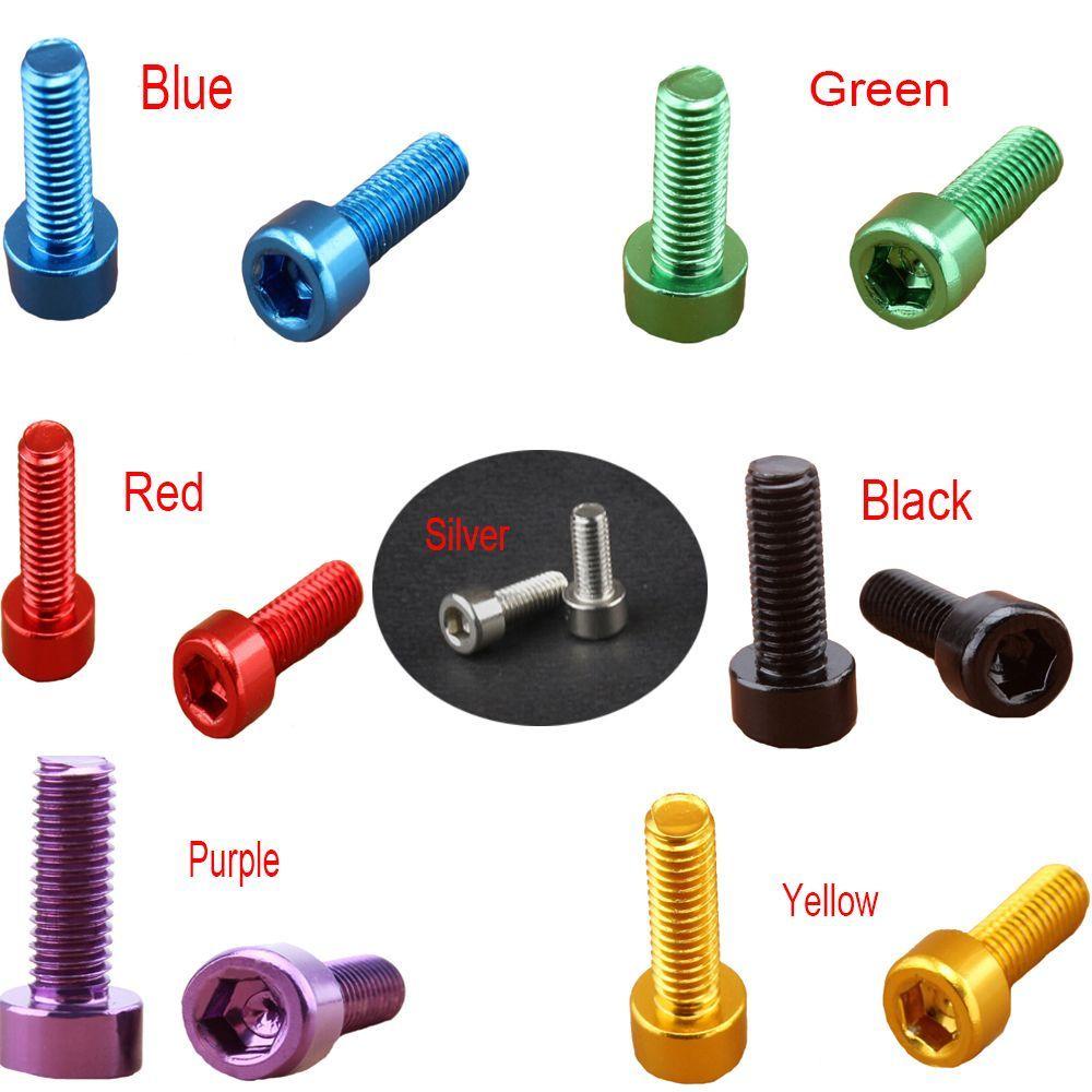 Bộ 4 Ốc Vít Hợp Kim Nhôm Gắn Xe Đạp Dùng Sửa Chữa