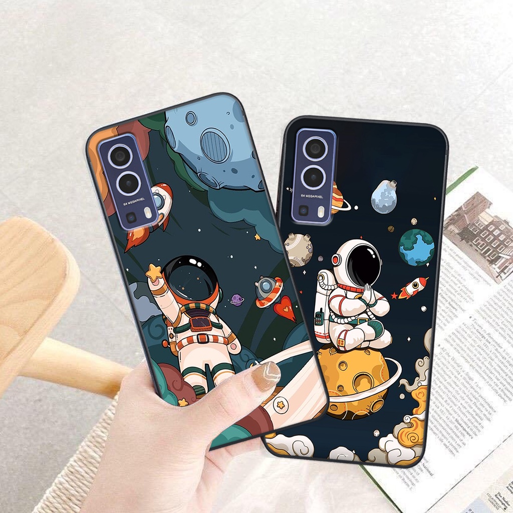 Ốp lưng Vivo Y72 5G in hình Gấu nâu - hồng, Gấu Be@rick  cực CUTE, DỄ THƯƠNG