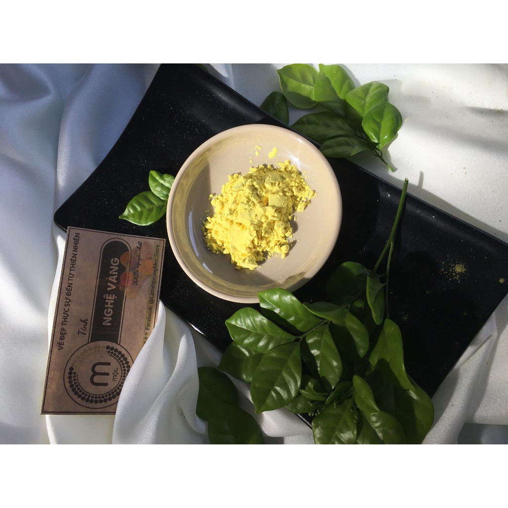Bột Tinh Nghệ Vàng thiên nhiên đắp mặt nạ nguyên chất 100ml (70g) | BigBuy360 - bigbuy360.vn