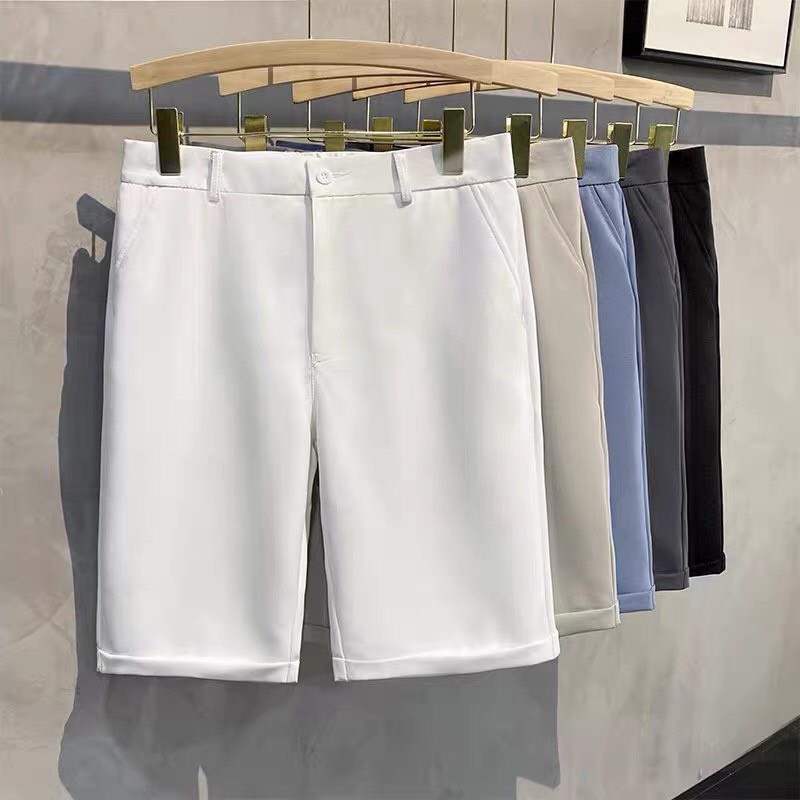 [VNXK] Quần short nam tây âu chất vải chéo bền đẹp, quần đùi nam form body kiểu dáng Hàn Quốc