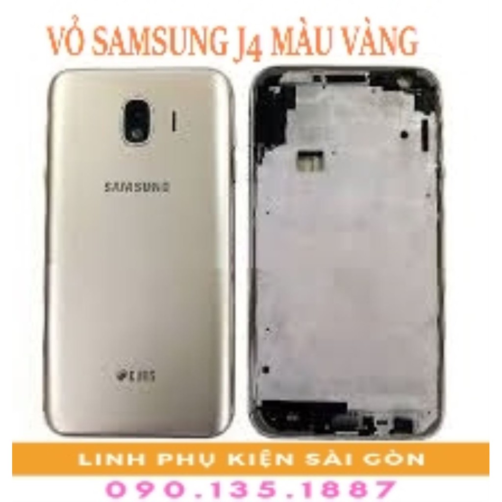 VỎ SAMSUNG J4 MÀU VÀNG