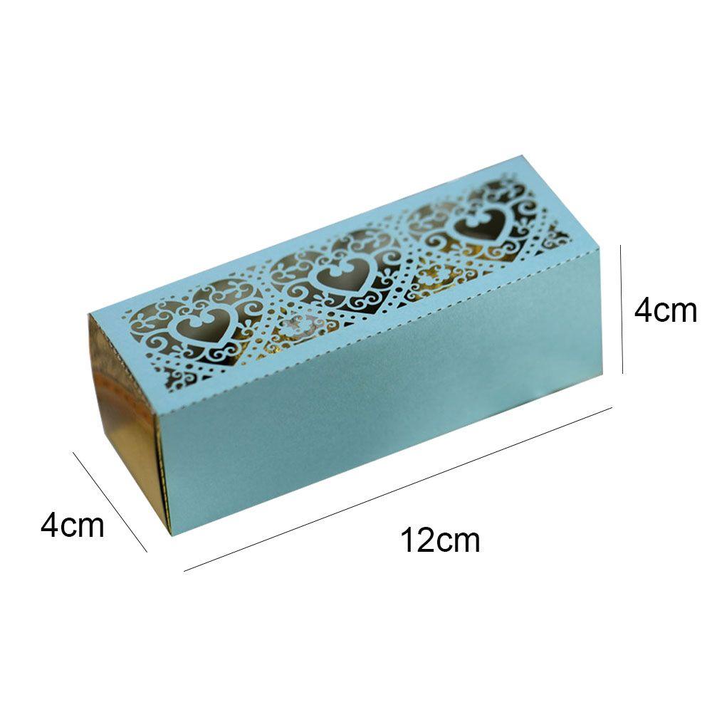 Hộp Giấy Đựng Kẹo Hình Trái Tim Trang Trí Tiệc Cưới DIY