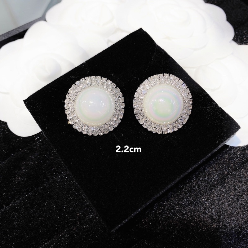 Bông Tai Nữ Cá Tính Đính Đá Cao Cấp Mang Phong Cách Hàn Quốc - MS76079