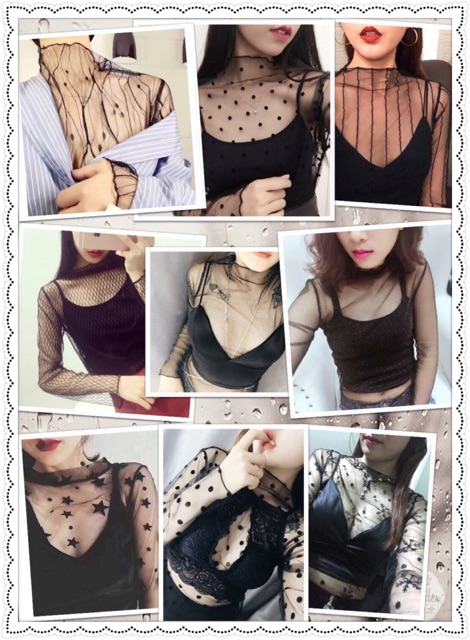 Áo lưới sexy nhiều mẫu | BigBuy360 - bigbuy360.vn