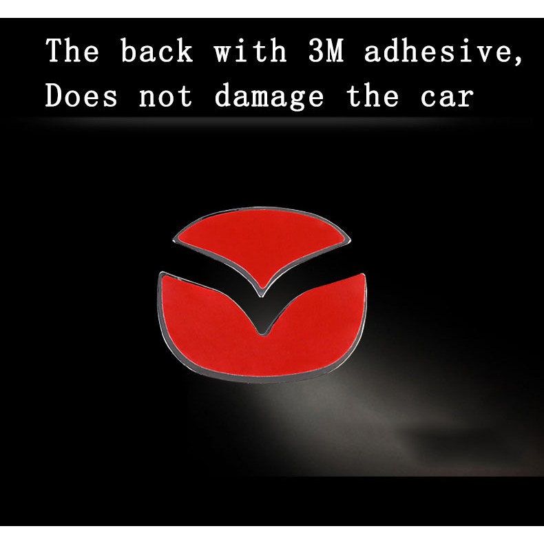 Sticker trang trí vô lăng xe hơi Mazda 2 3 Axela Atenza Cx3 Cx4 Cx5 Cx7 Cx9