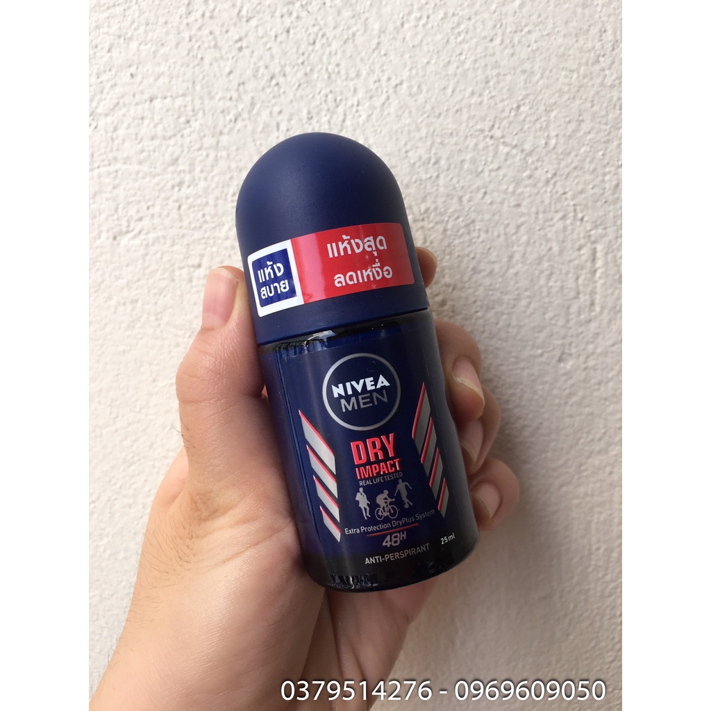 [DEAL GIẢM 20%] Lăn nách Nivea men Thái Lan 25ml