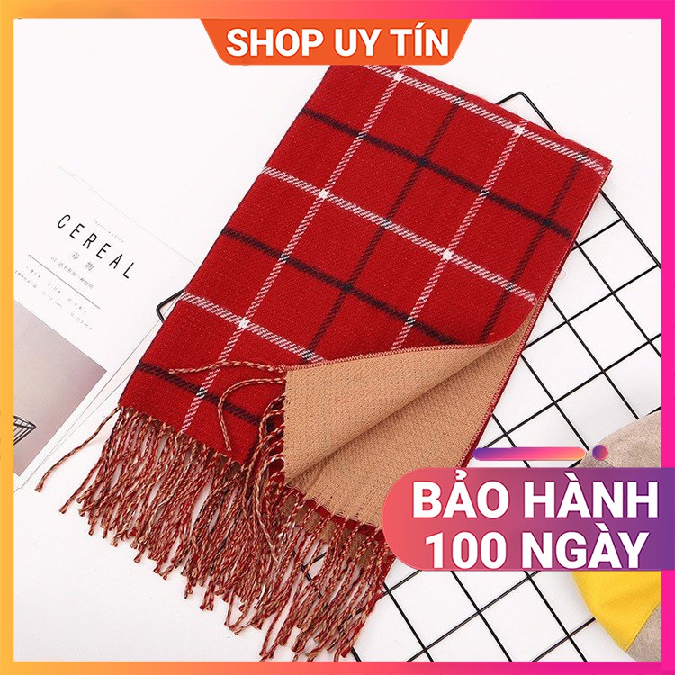 [NowShip - Giao Ngay] Khăn Quàng Cổ Len Cashmere Nữ - Khăn Choàng Giữ Ấm, Đi Biển Đẹp