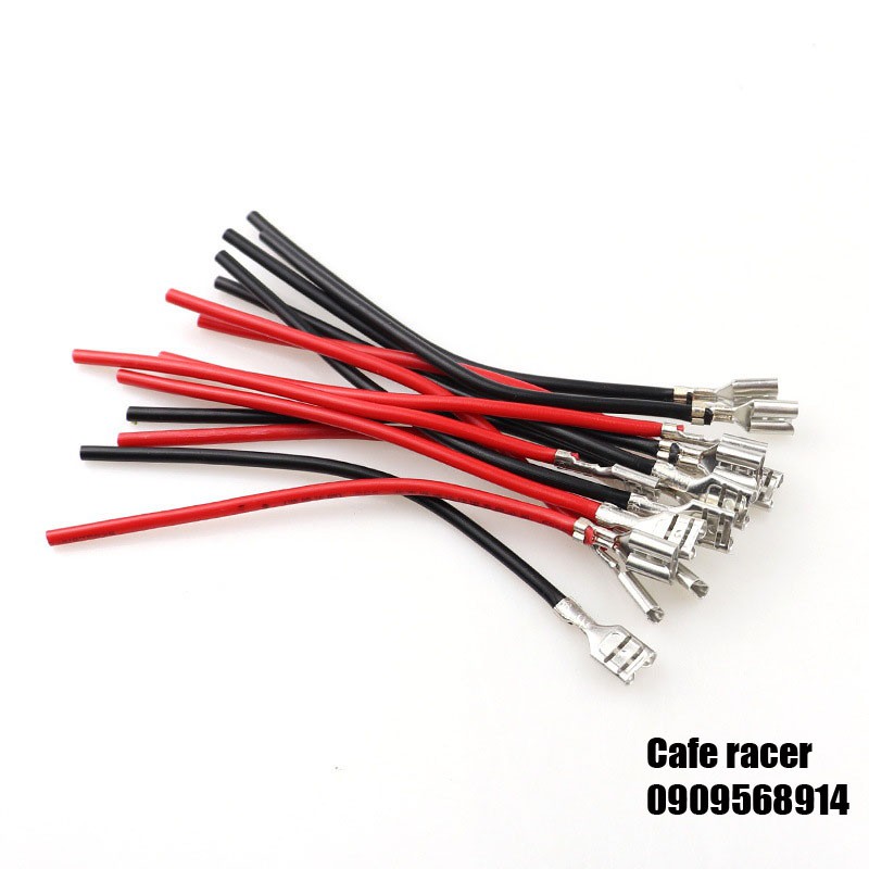 Jack dẹp 6.3mm dây điện 10cm 1 sợi