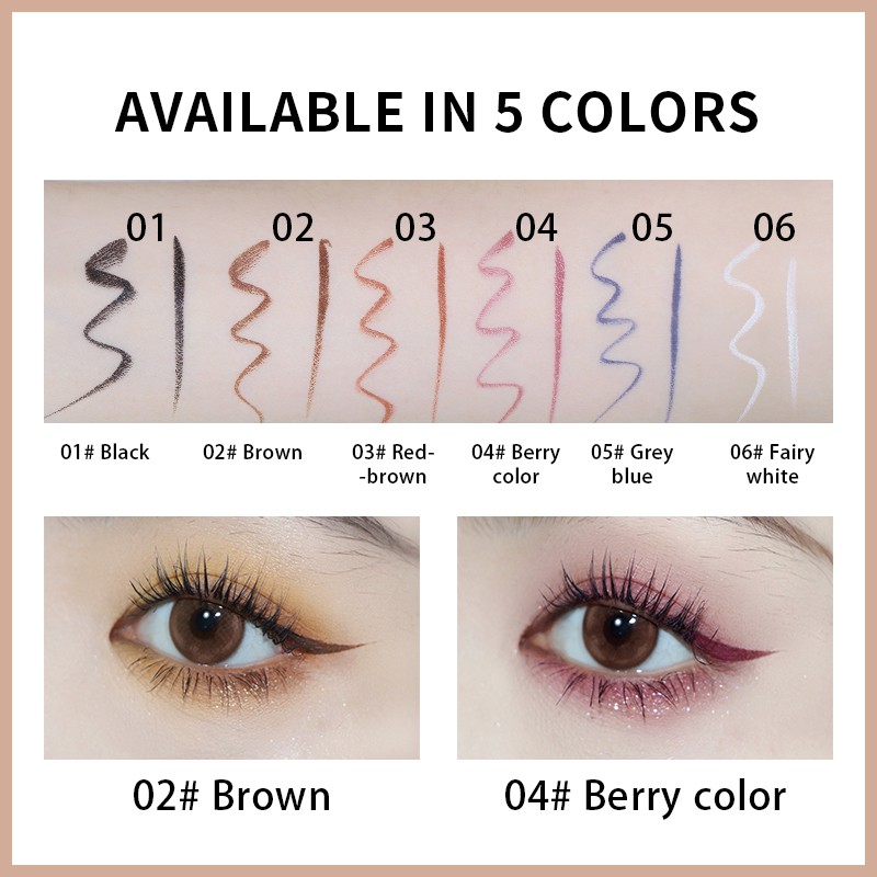 (Hàng Mới Về) Bút Kẻ Mắt Nhiều Màu Tùy Chọn Tiện Dụng | BigBuy360 - bigbuy360.vn