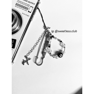 Móc khoá trang trí tên lucky eight