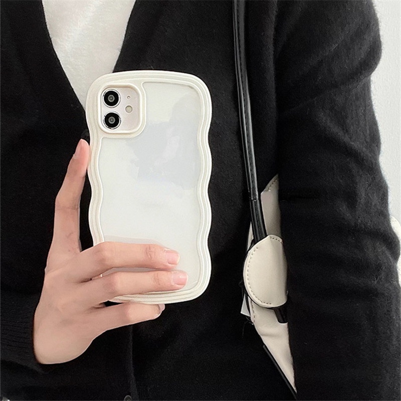 Ốp Điện Thoại Mềm Trong Suốt Chống Sốc Họa Tiết Dễ Thương Cho iPhone 14 Pro Max 11 12 13 Pro Max 13Pro X XR XS 7 8 Plus