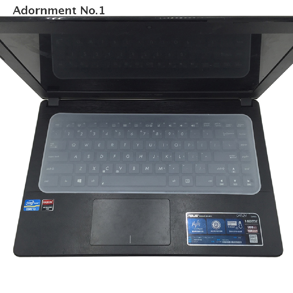 Miếng Dán Bàn Phím Silicon Trong Suốt 13 "14" 15 "17"