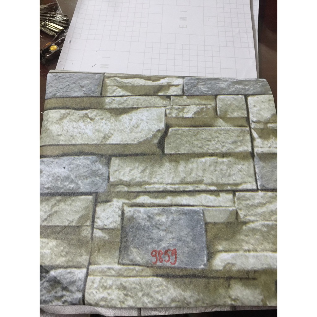 Giấy dán tường , decal trang trí dán tường sẵn keo bóc dán phòng ngủ 3d chống thấm nước nhiều mẫu hoa văn