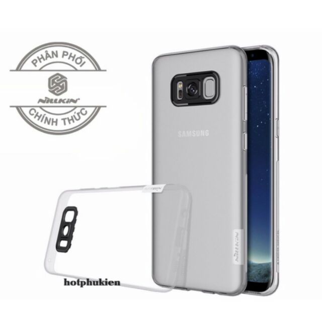 Ốp dẻo trong nillkin samsung note 8
