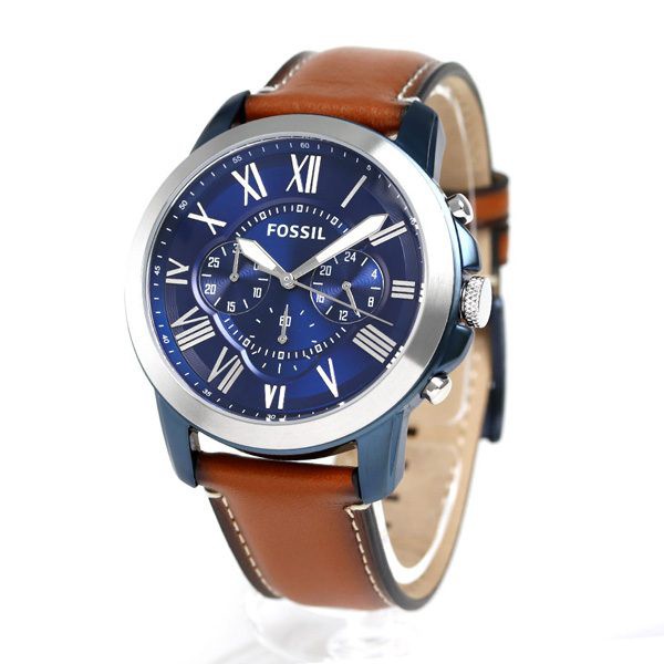 Đồng Hồ Nam Fossil Grant Chronograph Blue FS5151