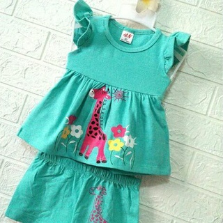 Đồ bộ bé gái 8-20kg chất cotton