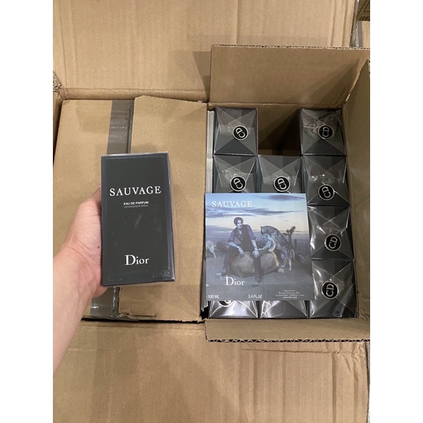 Nước Hoa Sauvega 100ml Thơm Lâu, Hương Thơm Quyến Rũ Dầu Thơm Nam Cao Cấp