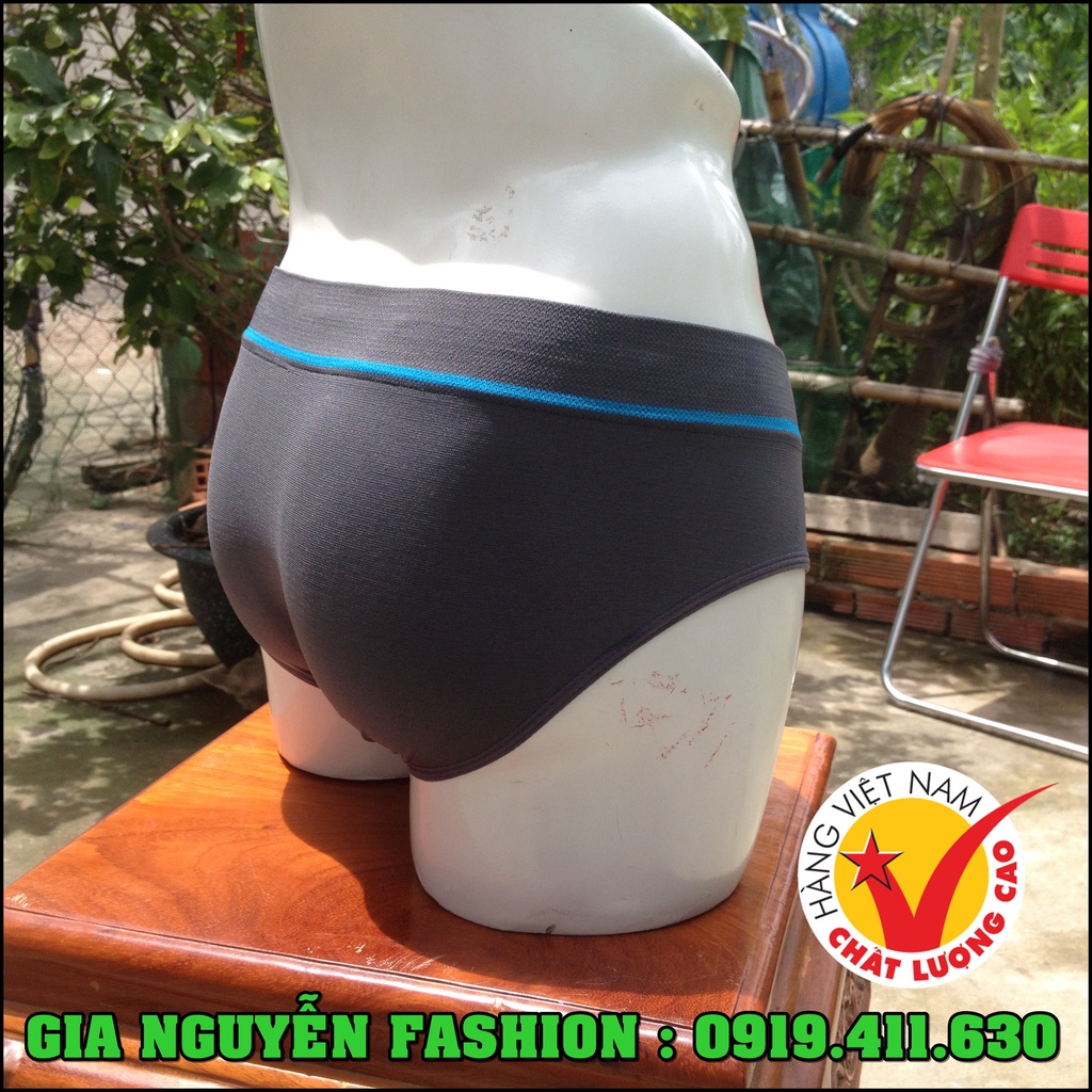 Combo 5 Quần lót nam DỆT KIM KHÔNG ĐƯỜNG MAY - Hàng Erivis Việt Nam
